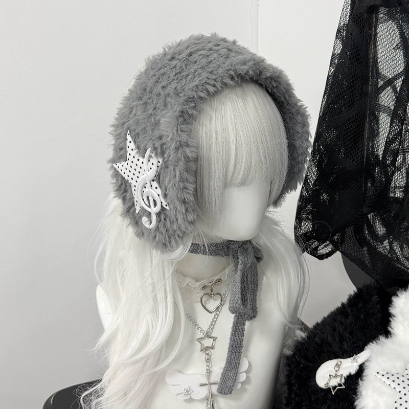 Winter Clothing Earmuffs - Orejeras de Felpa para Mujer, Estilo