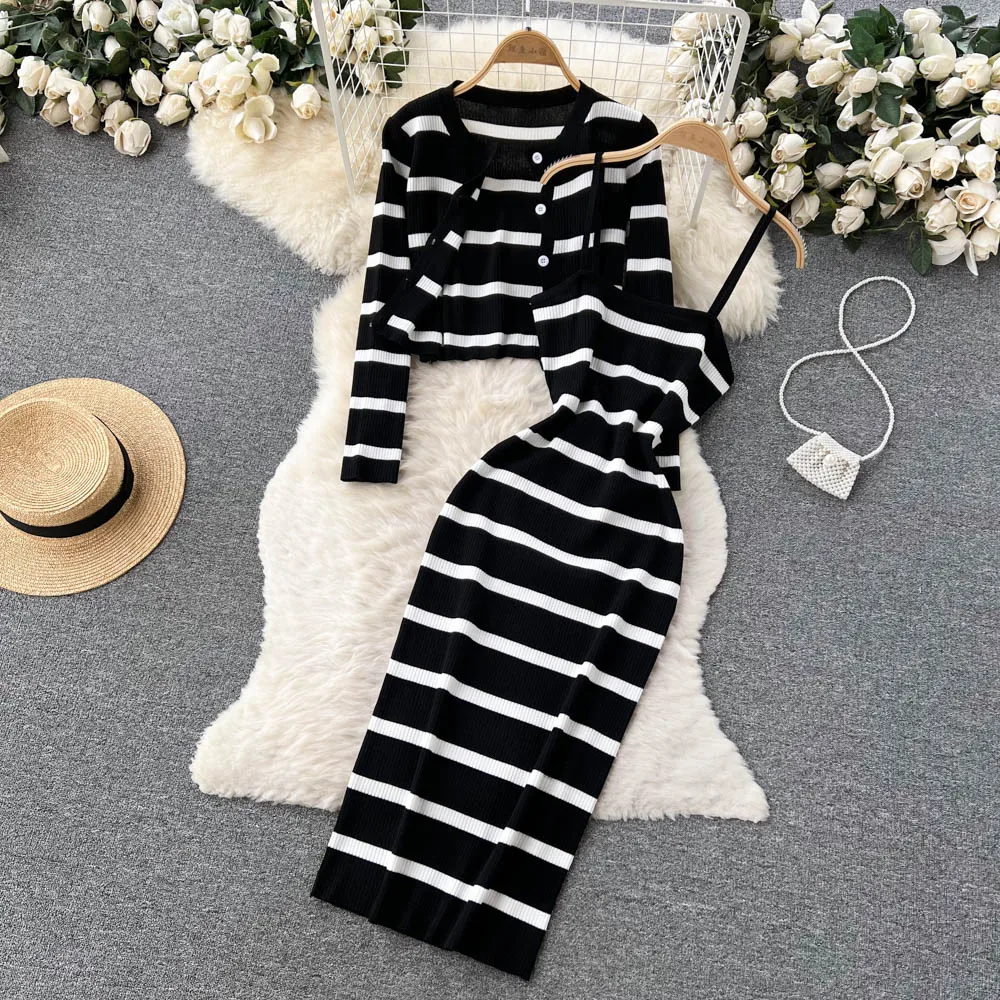 Winter Clothing Color - Conjunto de 2 piezas de vestido