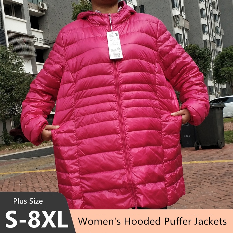 Winter Clothing Color - Chaquetas acolchadas con capucha para mujer