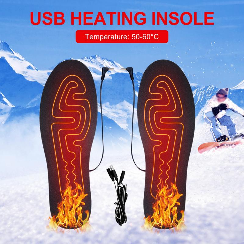 Heated Insole Rechargeable - Plantilla de calefacción eléctrica Unisex, almohadilla