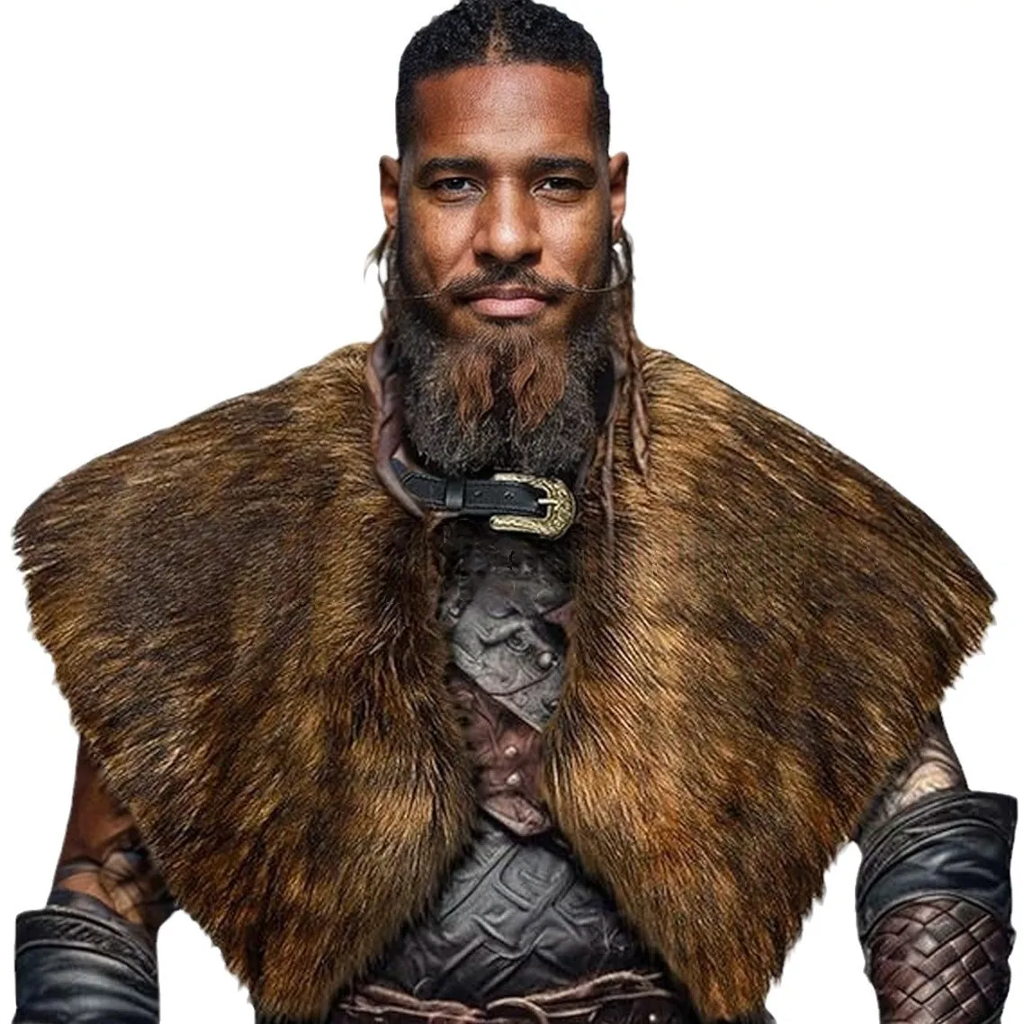 Winter Clothing For Women - Capa de Guerrero Vikingo con Cuello