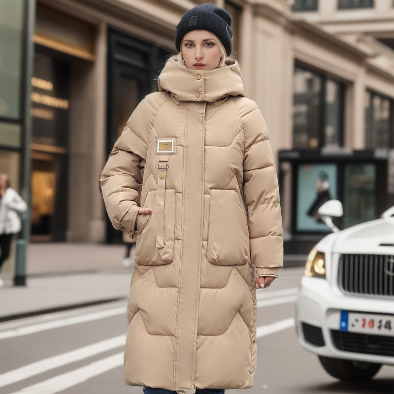 Puffer Jacket Women Down - Chaqueta gruesa de plumón para mujer,