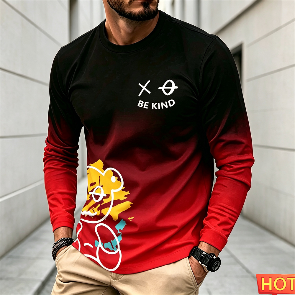 Winter Clothing For - Camiseta informal de manga larga para