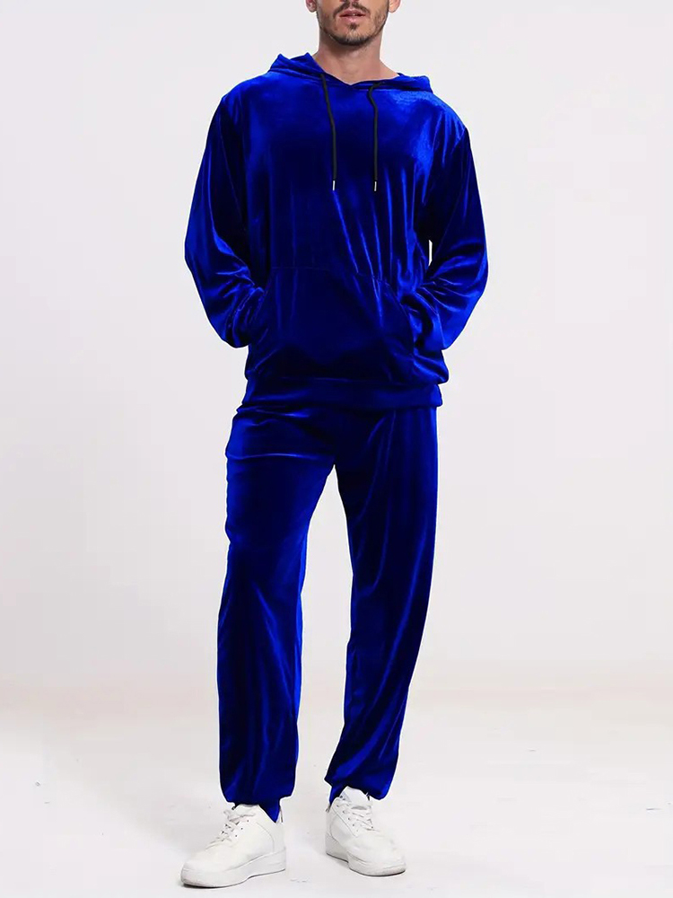 Winter Clothing Color - Conjuntos de Dos Piezas de Terciopelo