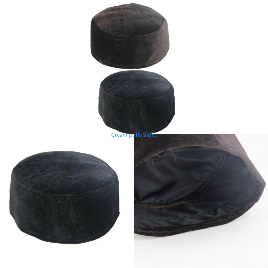 Winter Clothing Pakistan - 50le Hombres Musulmanes Sombreros gamuza Capas