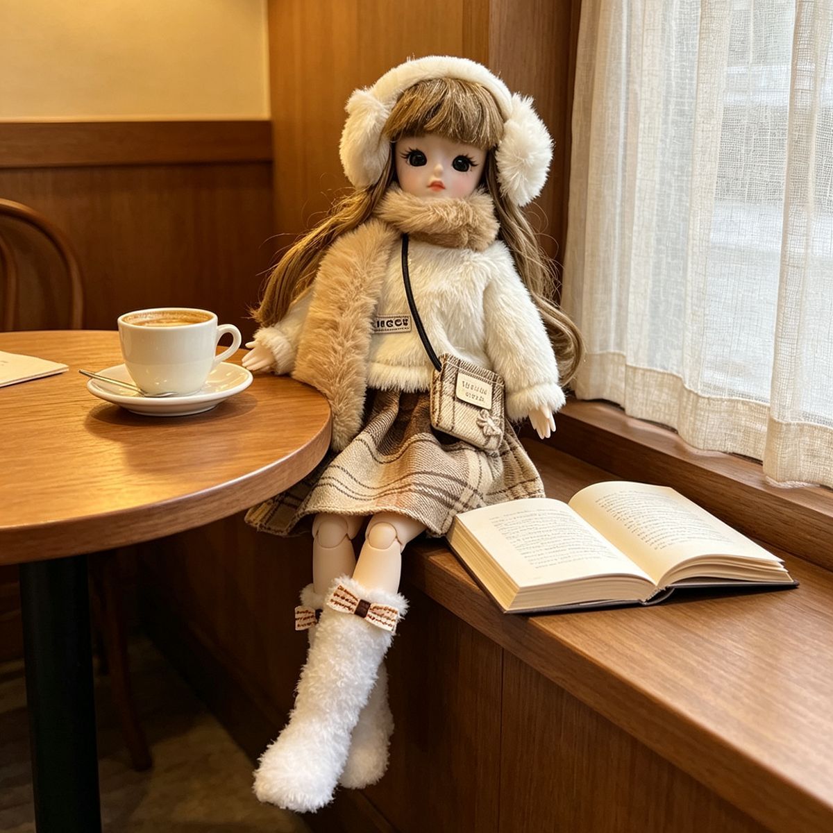 Winter Clothing Earmuffs - Conjunto de Ropa de Invierno para