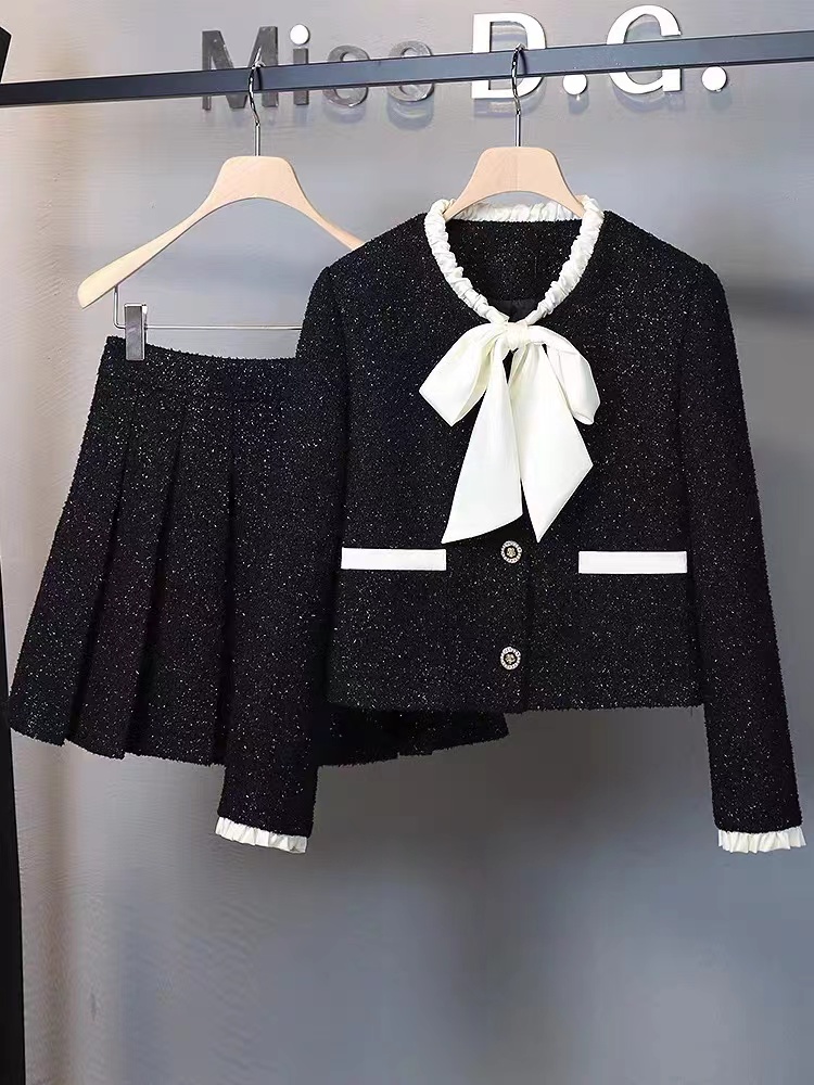 Winter Clothing Line - Traje elegante Y2K para mujer, chaqueta,