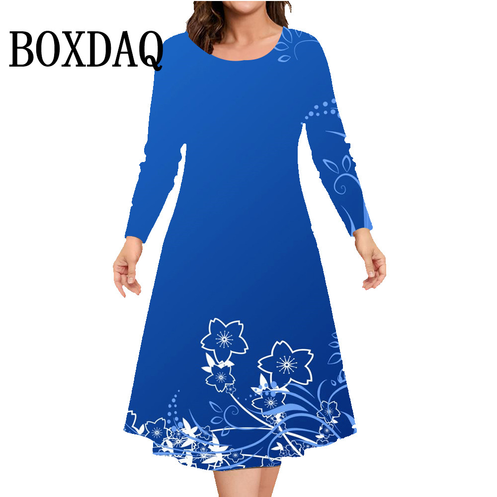 Vestido de manga larga de otoñ - Winter Clothing Line reseña y precio