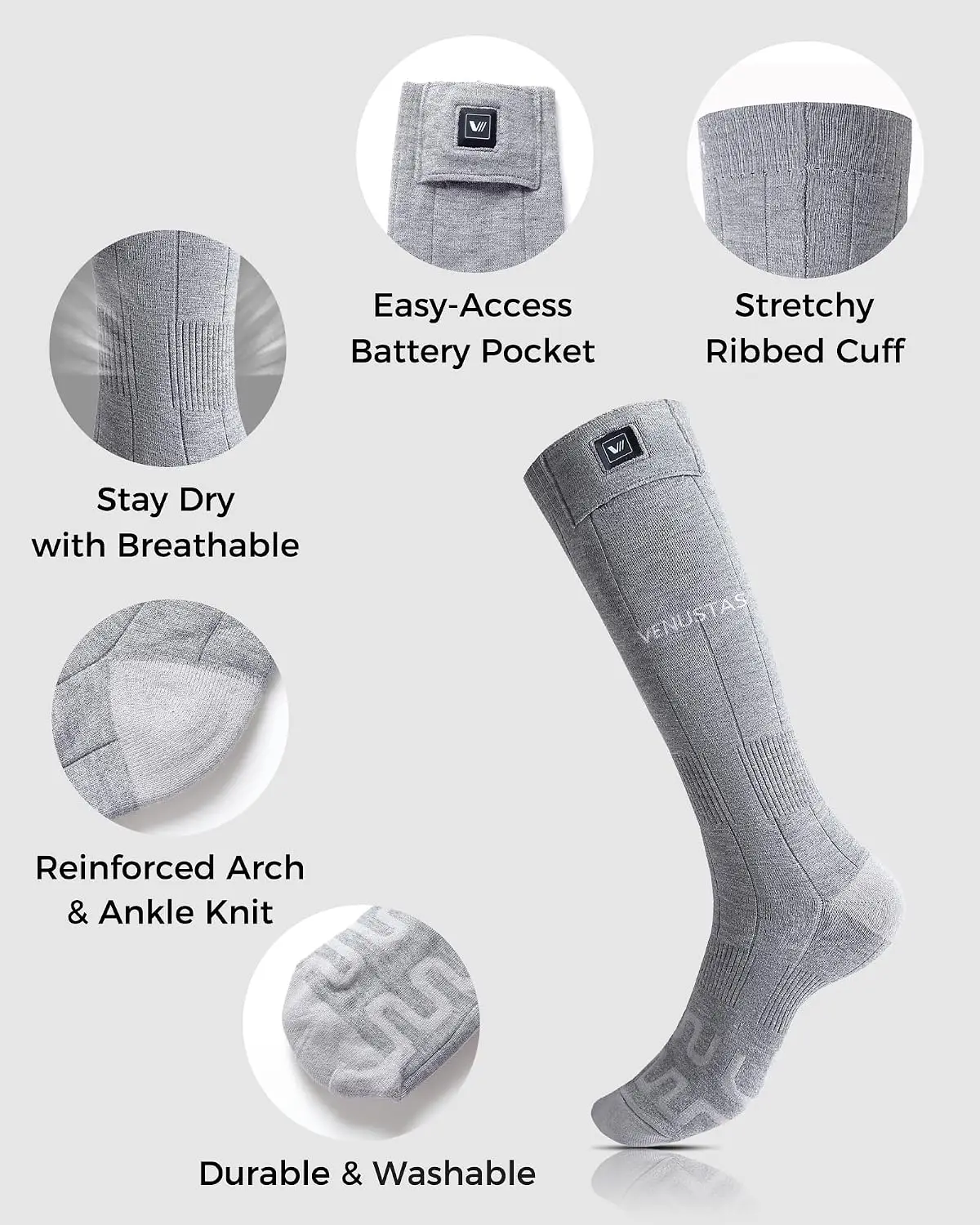 Calcetines Térmicos Recargable - Heated Insole Rechargeable reseña y precio