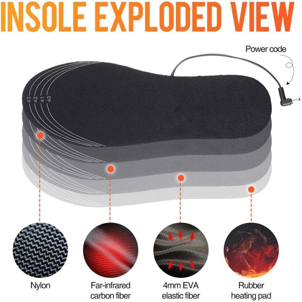 Plantillas Calefactables Recar - Heated Insole Rechargeable reseña y precio