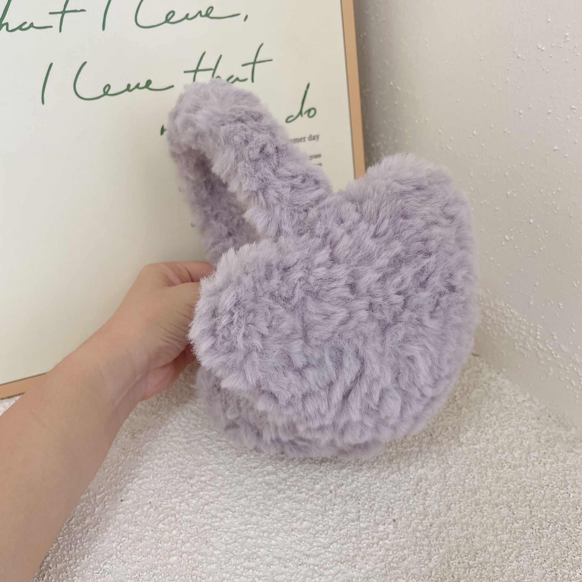 Orejeras de felpa de lana de c - Winter Clothing Earmuffs reseña y precio