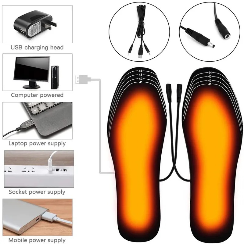 Plantillas USB Calefactables p - Heated Insole Rechargeable reseña y precio