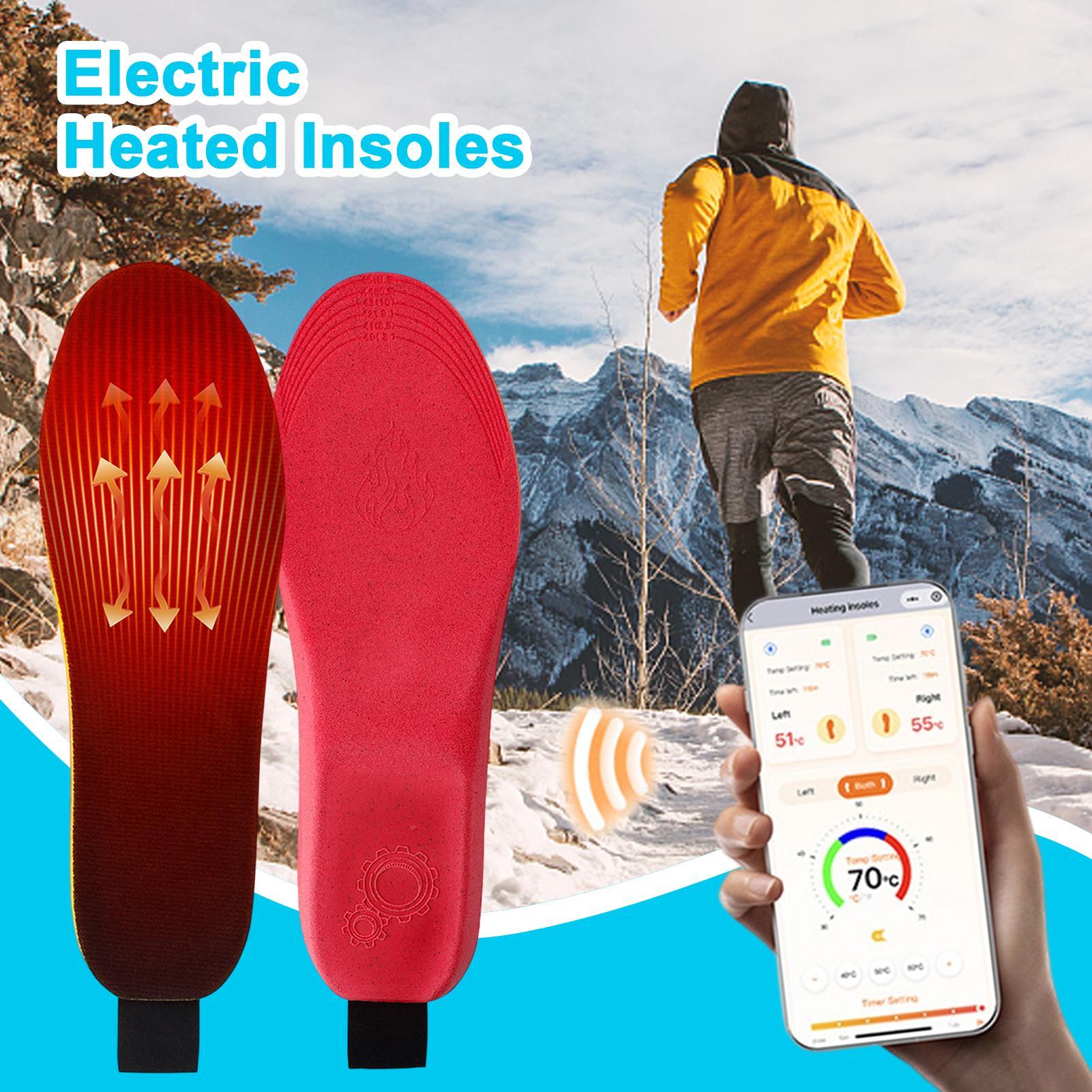 Plantillas calentadas Seanker, - Heated Insole Rechargeable reseña y precio