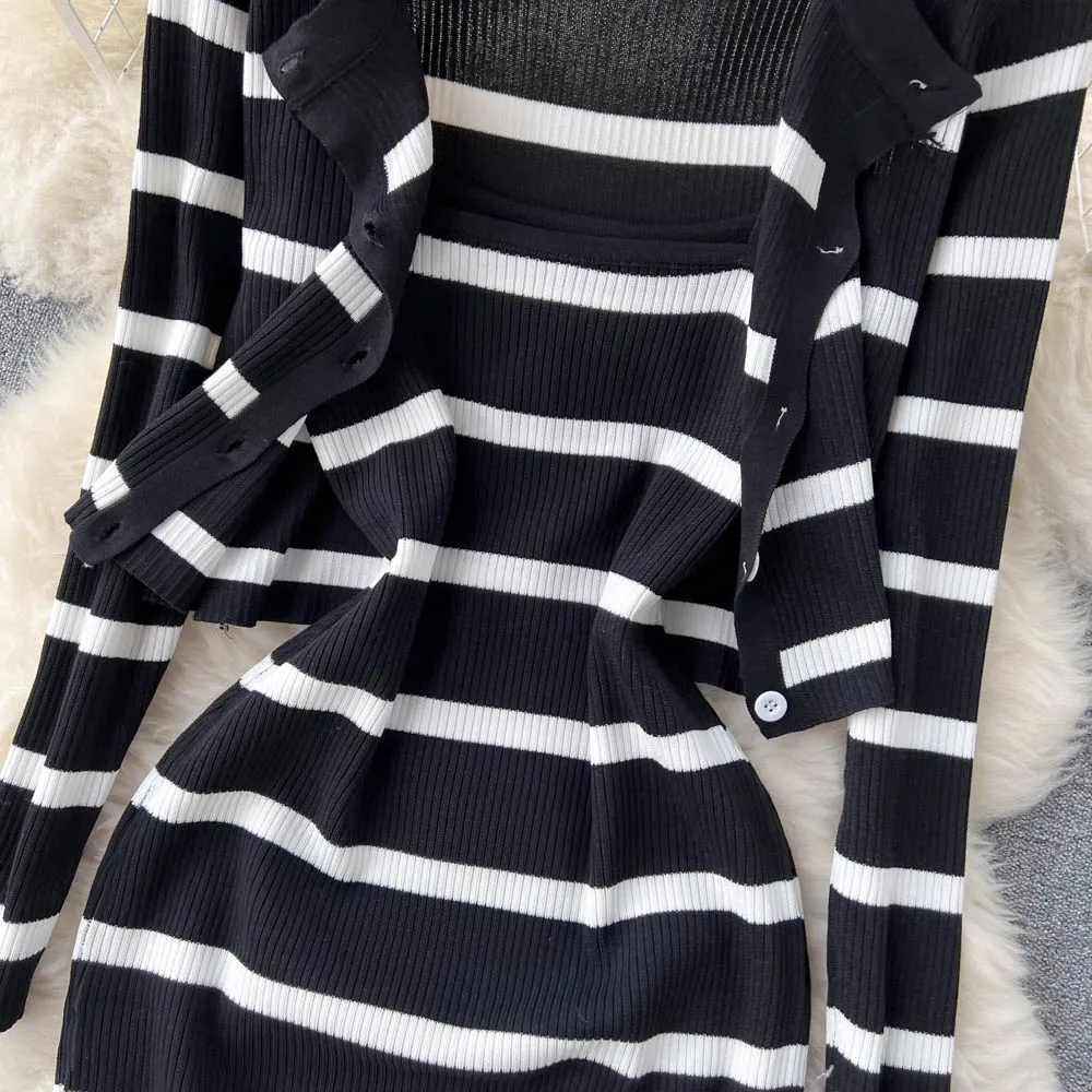 Conjunto de 2 piezas de vestid - Winter Clothing Color reseña y precio