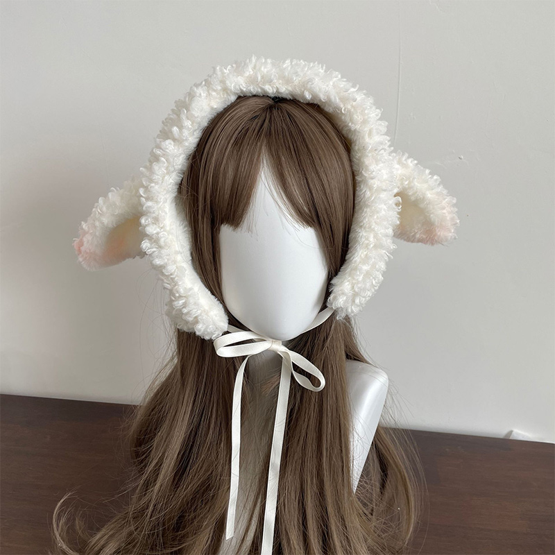 Gorro cálido de oveja de peluc - Winter Clothing Earmuffs reseña y precio