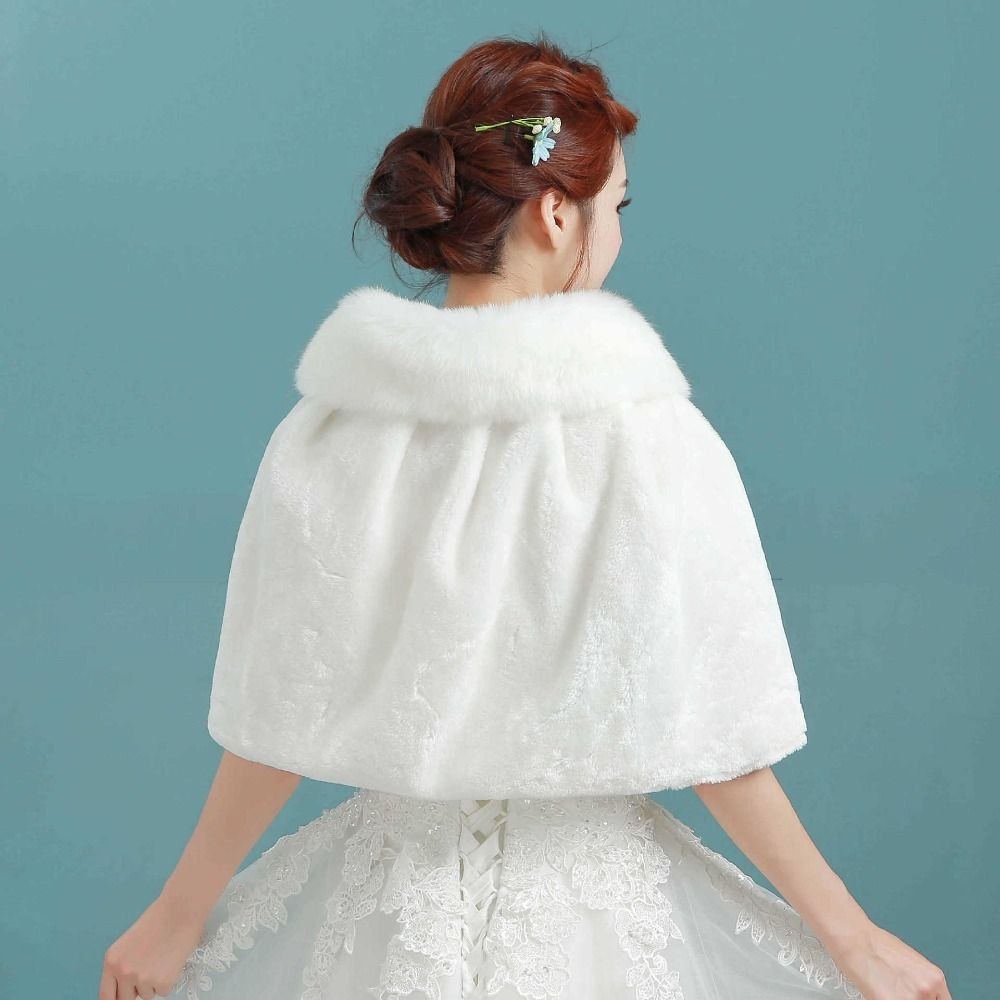Estola blanca de invierno grue - Winter Clothing Color reseña y precio