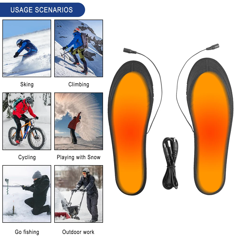 Plantillas calentadas recargab - Heated Insole Rechargeable reseña y precio