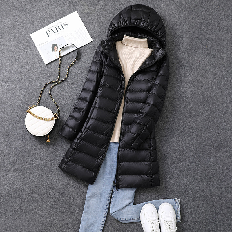 Sombrero largo de oficina para - Puffer Jacket Women Down reseña y precio