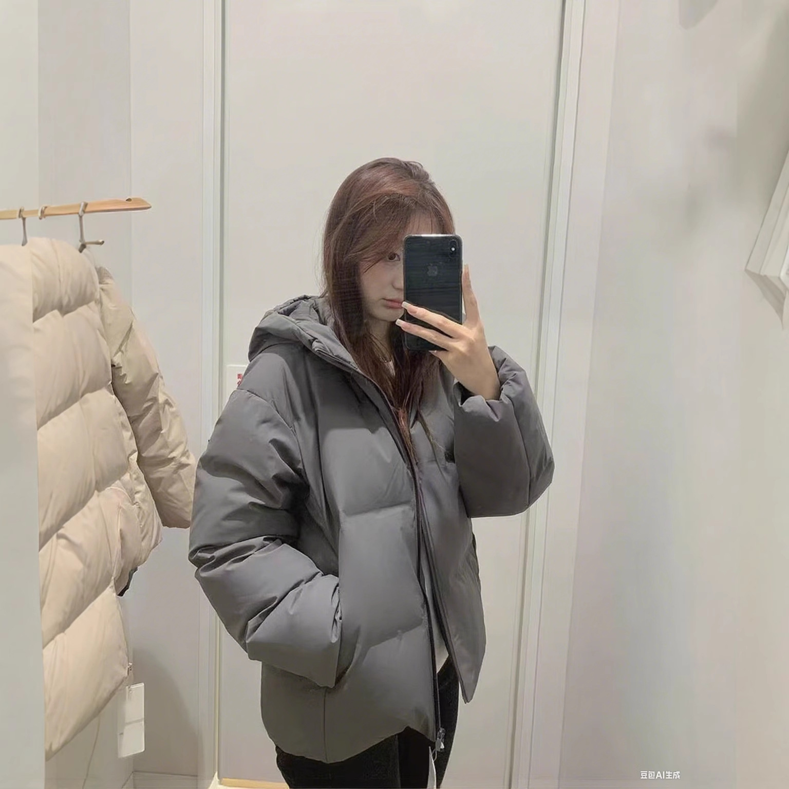 Chaqueta acolchada de algodón  - Puffer Jacket Women Down reseña y precio