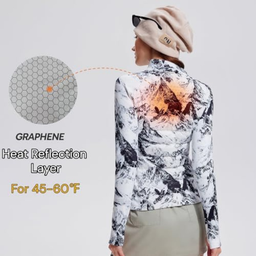 Chaqueta Acolchada Ligera AFZ  - Puffer Jacket Women Down reseña y precio