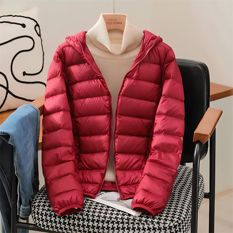 Chaquetas acolchadas ajustadas - Puffer Jacket Women Down reseña y precio