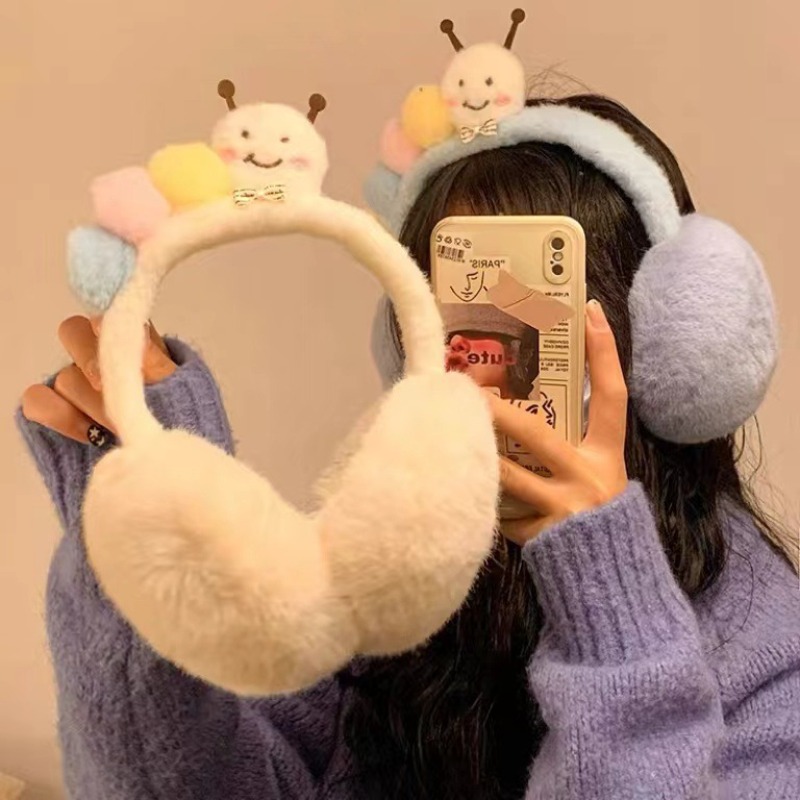 Orejeras de oruga de felpa div - Winter Clothing Earmuffs reseña y precio