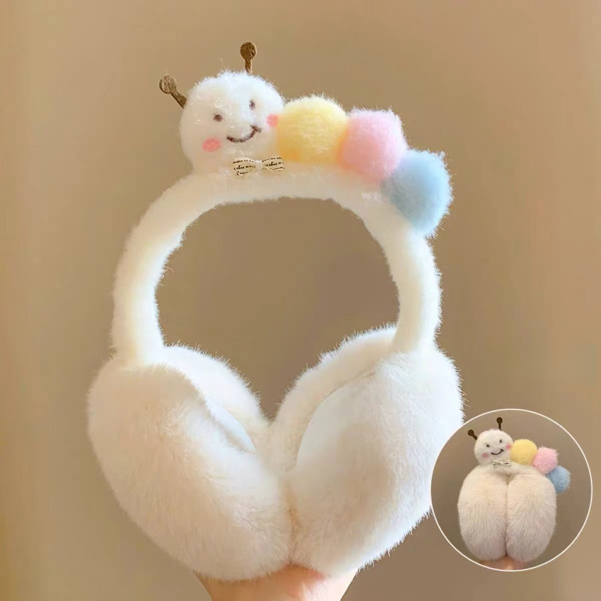 Orejeras de oruga de felpa div - Winter Clothing Earmuffs reseña y precio