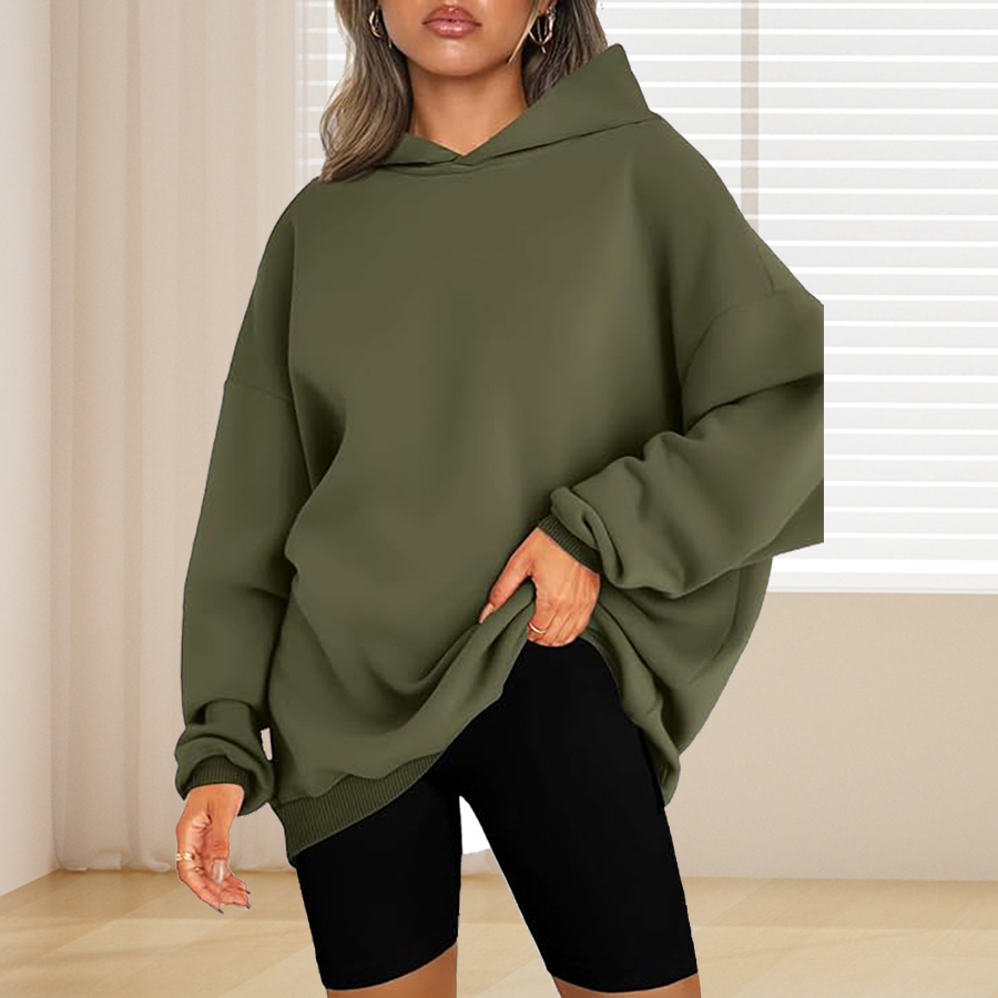 Sudadera con capucha básica de - Winter Clothing Color reseña y precio