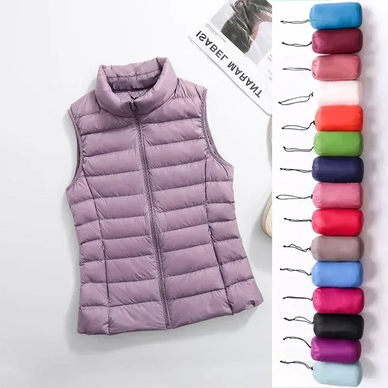 Chaleco para Mujer en 11 Color - Puffer Jacket Women Down reseña y precio