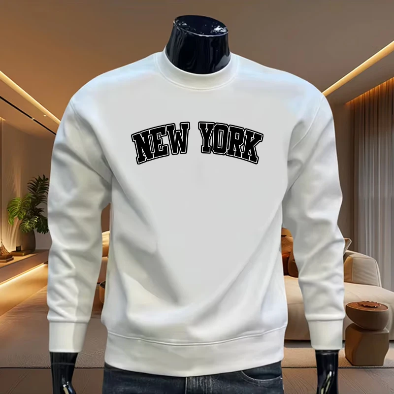 Sudadera con estampado de Nuev - Winter Clothing New York reseña y precio