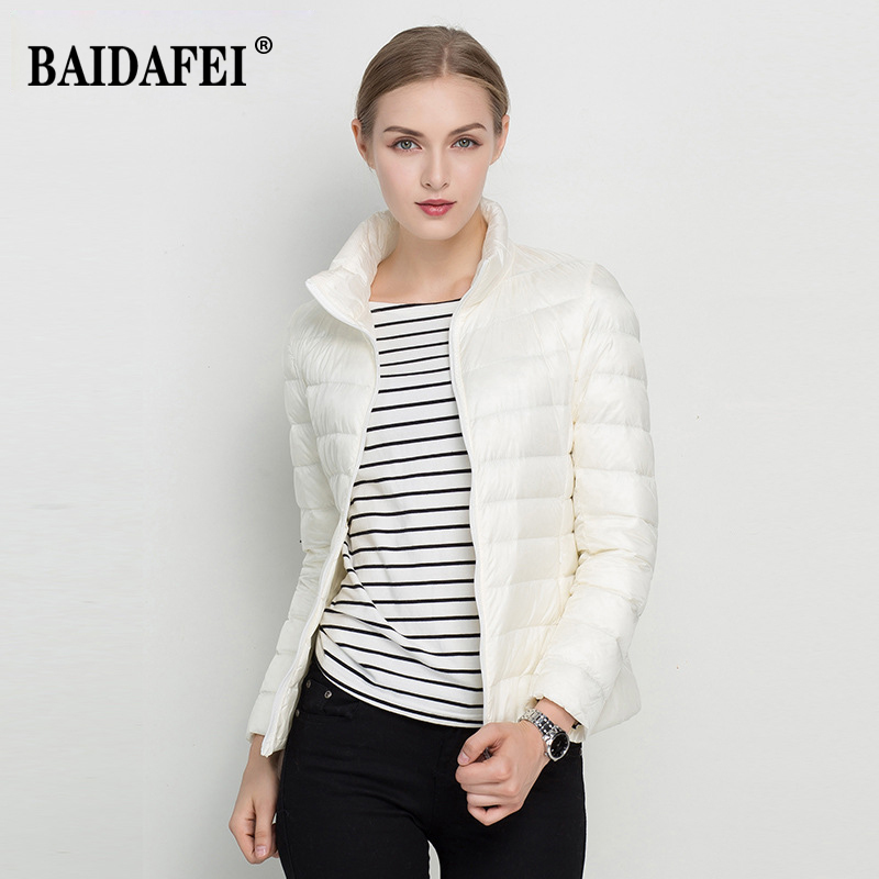 Chaqueta acolchada corta para  - Puffer Jacket Women Down reseña y precio