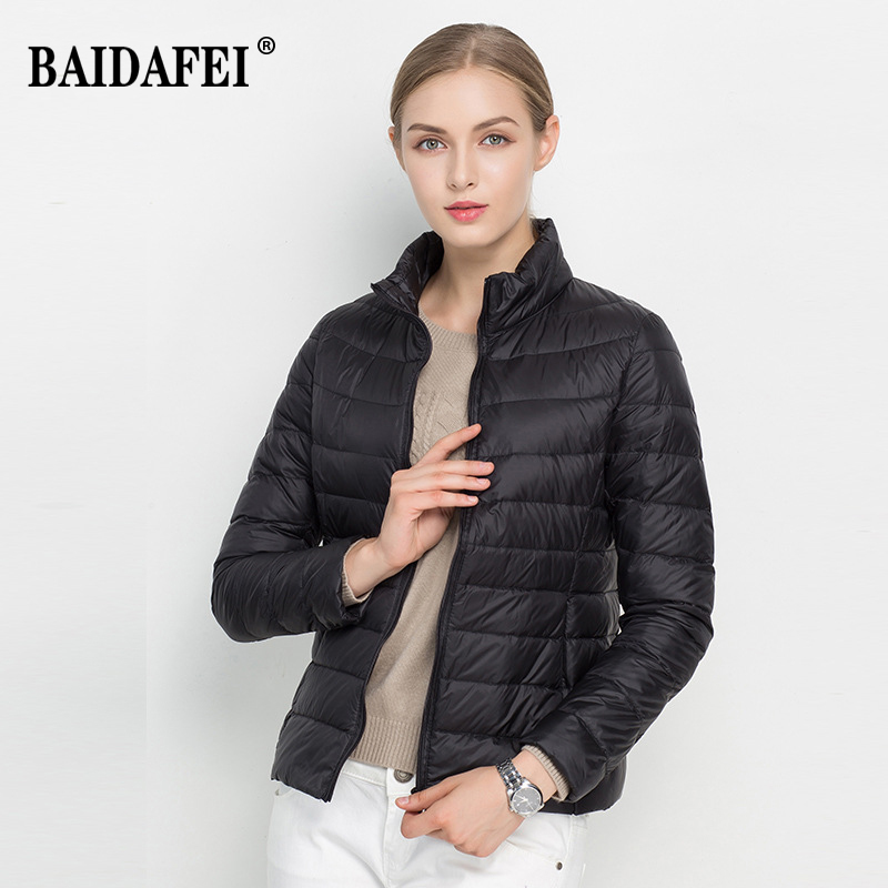 Chaqueta acolchada corta para  - Puffer Jacket Women Down reseña y precio