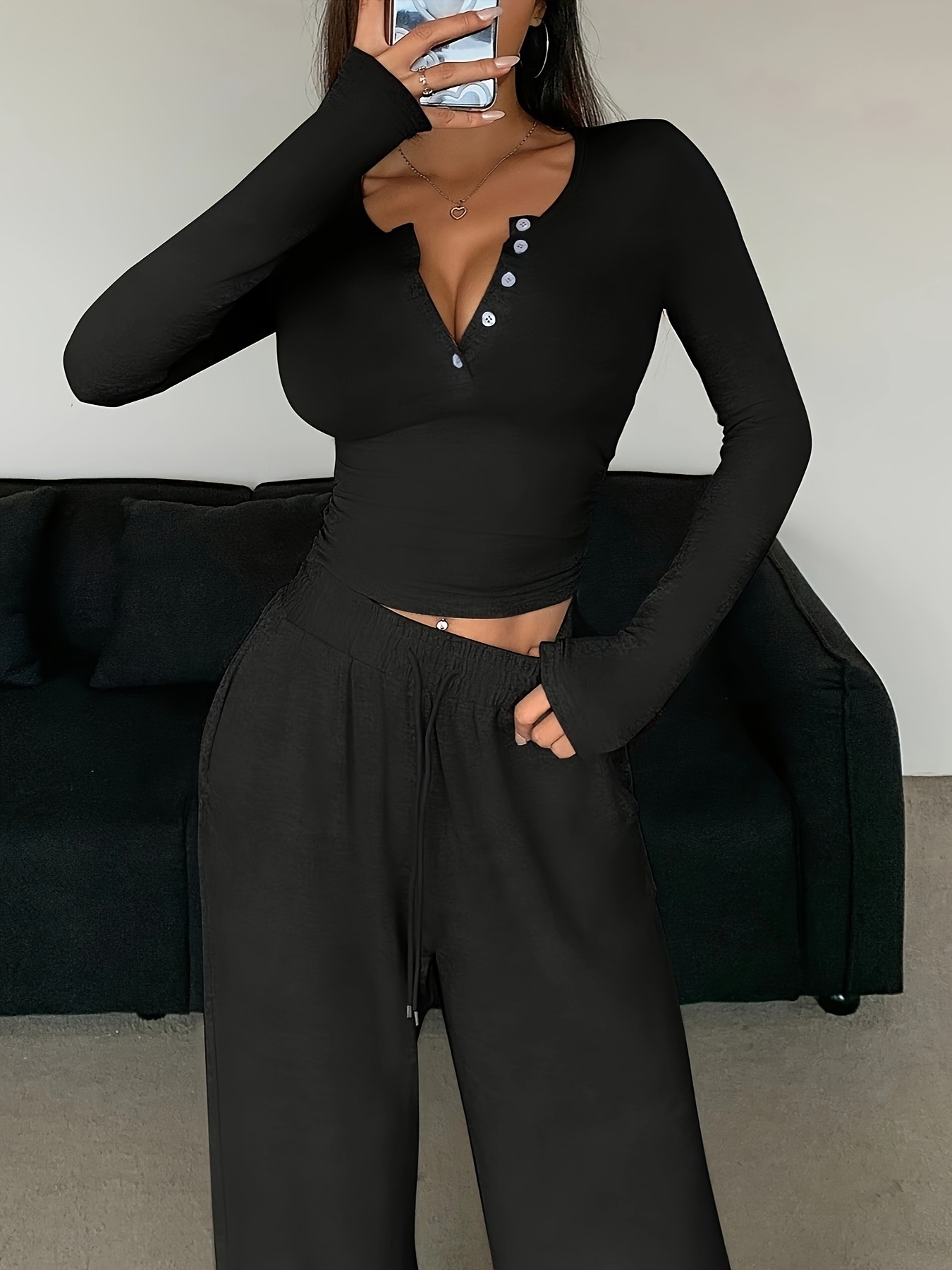 Conjuntos de pantalones de Col - Winter Clothing Color reseña y precio