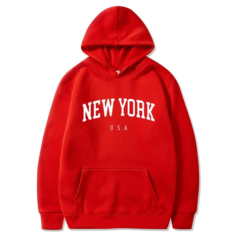 Sudadera con Capucha Estampada - Winter Clothing New York reseña y precio