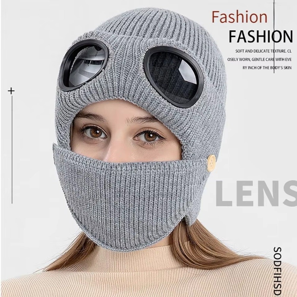 Gorro de lana cálido con forro - Winter Clothing Earmuffs reseña y precio