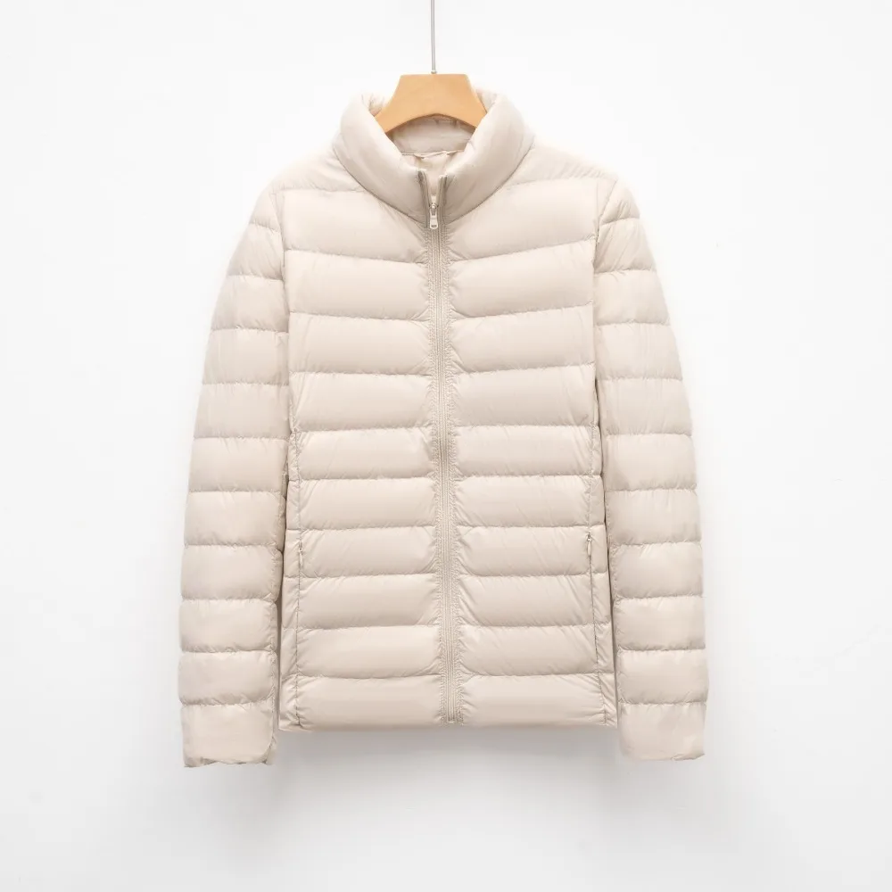 Abrigo de plumón ultraligero y - Puffer Jacket Women Down reseña y precio