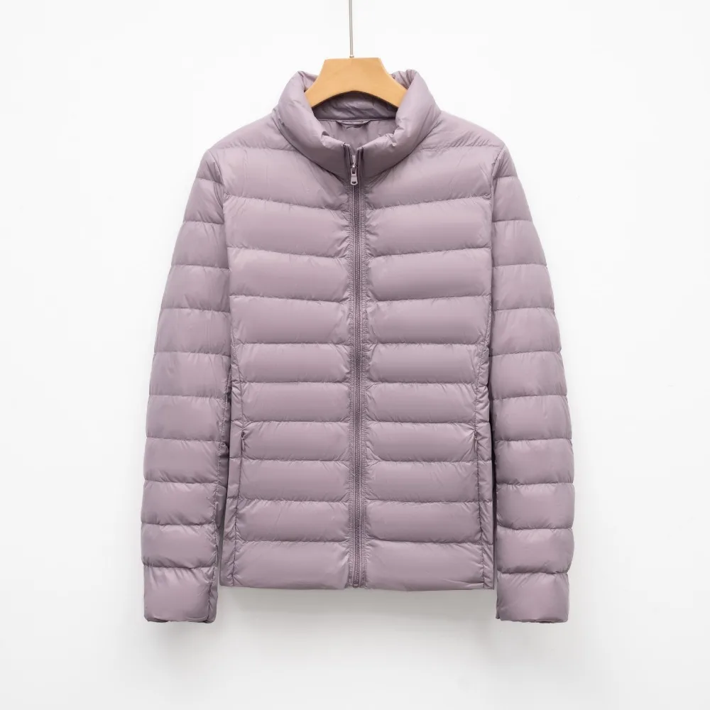 Abrigo de plumón ultraligero y - Puffer Jacket Women Down reseña y precio
