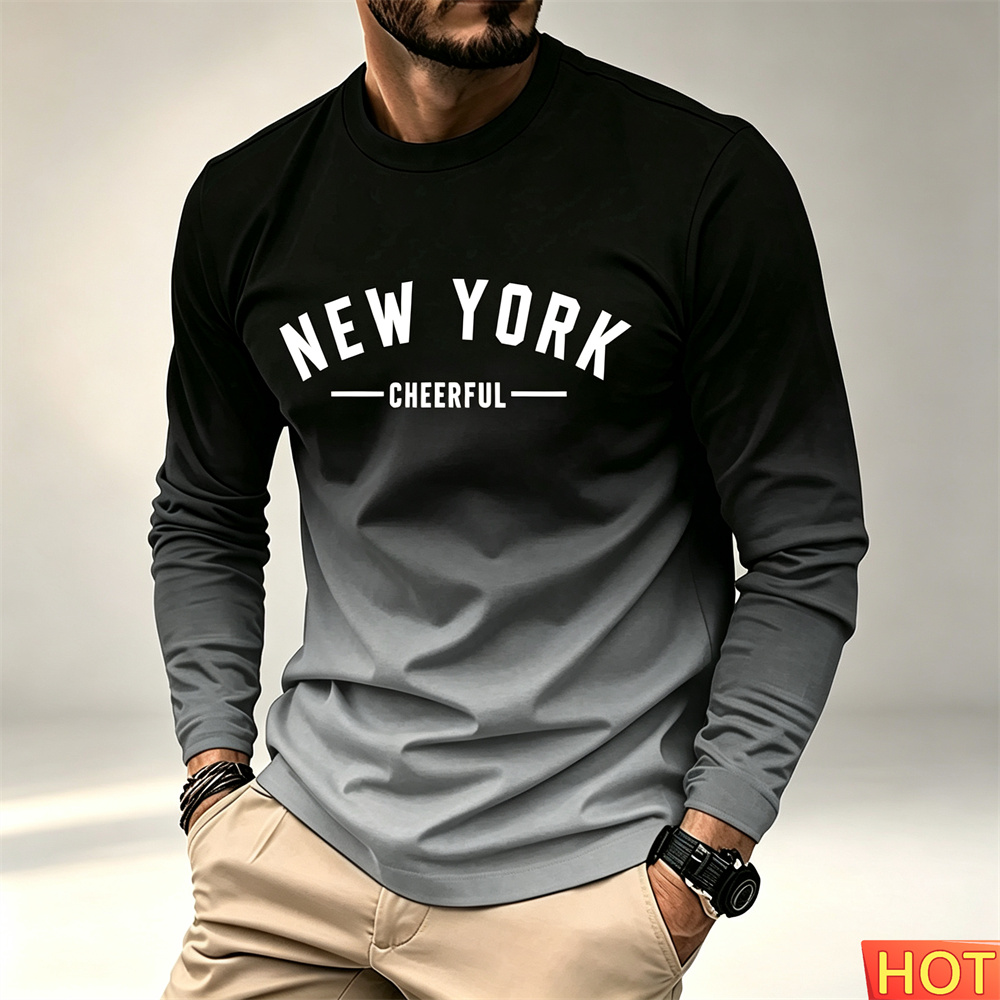 Nueva camiseta de manga larga  - Winter Clothing New York reseña y precio